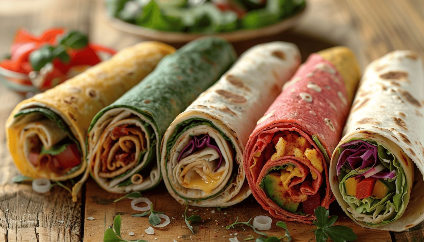 Exploration des variétés de wraps à travers le monde pour une alimentation équilibrée